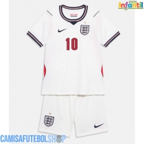Camisa de time de futebol Inglaterra Jude Bellingham #10 Replicas 1º Equipamento Infantil Mundo 2026 Manga Curta (+ Calças curtas)